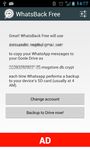 Immagine  di WhatsBack Free:WhatsApp Backup