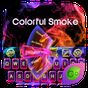 Colorful Smoke Keyboard Theme APK Simgesi