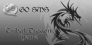 Tribal Dragon theme GO SMS Pro screenshot apk 3