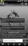Tribal Dragon theme GO SMS Pro screenshot apk 2