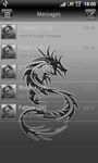 Tribal Dragon theme GO SMS Pro screenshot apk 1