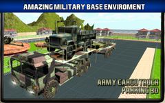 Army Cargo Trucks Parking 3D imgesi 4