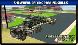 Army Cargo Trucks Parking 3D imgesi 2
