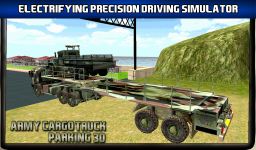 Army Cargo Trucks Parking 3D imgesi 1
