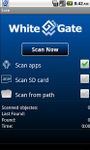 Captura de tela do apk White Gate Antivirus Pro 