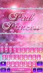 Imagen  de Princesa rosa Diamond Galaxy Tema del Teclado