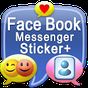 Ícone do FaceBook Messenger Sticker+