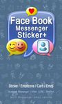 Captura de tela do apk FaceBook Messenger Sticker+ 