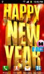 Captura de tela do apk Happy New Year Live Wallpaper 3