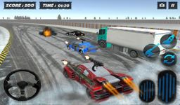 Snow Traffic Car Racing Rider image 12