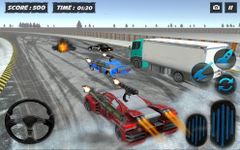 Snow Traffic Car Racing Rider image 6