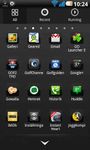 Картинка 1 Black chrome Go Launcher theme