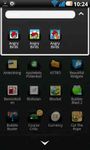 Black chrome Go Launcher theme obrazek 2