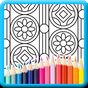 Pattern doodle coloring pages apk icon