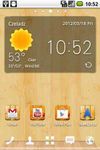 Gambar Free Wood Theme Go Launcher EX 