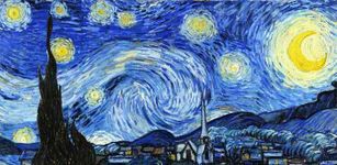 Imagem  do Van Gogh Starry Night grátis