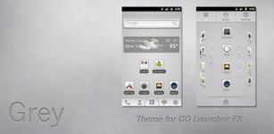 GO Launcher EX Theme Grey image 3