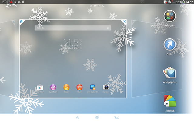 Android用無料apkxperia テーマ Winter Snow をダウンロードしよう