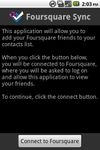 Contacts Sync for Foursquare image 1