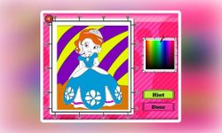Captura de tela do apk Disney Princess Sofia Coloring 6