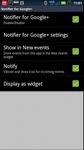 Captura de tela do apk SmartWatch Notify for Google+ 