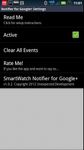 Captura de tela do apk SmartWatch Notify for Google+ 1