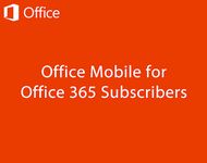 Imagine Microsoft Office Mobile 