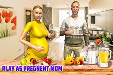 가상 임신 엄마 : 행복한 가족 재미 이미지 