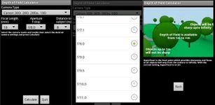 Captura de tela do apk Depth Of Field Calculator 7