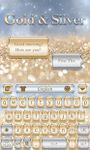 Gold & Silver Keyboard Theme image 3