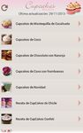 Cupcakes Recetas en español captura de pantalla apk 2