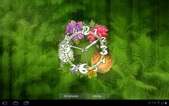 Flower Clock Live Wallpaper image 2