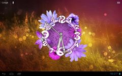 Flower Clock Live Wallpaper image 9