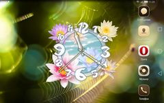 Flower Clock Live Wallpaper image 4