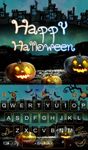 Captura de tela do apk Happy Halloween Keyboard Theme 