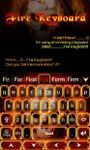 Fire Soul GO Keyboard Theme εικόνα 3