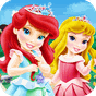 Princess Girls Puzzle for kids apk icon