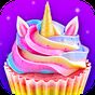 Unicorn Food - Sweet Rainbow Cupcake Desserts APK