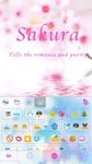 Sakura Theme for Kika Keyboard image 1