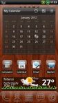 Gambar Mahogamy Wood GO Launcher EX 