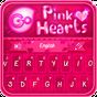 GO Keyboard Pink Hearts Theme APK Simgesi