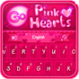 GO Keyboard Pink Hearts Theme APK