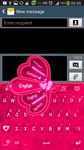 รูปภาพที่ 2 ของ GO Keyboard Pink Hearts Theme