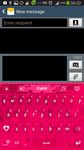 รูปภาพที่ 1 ของ GO Keyboard Pink Hearts Theme