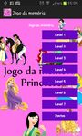 Captura de tela do apk Memória Princesas Disney 