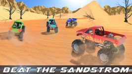 Gambar Rakasa truk offroad padang pasir ras 3d 2