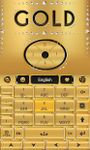 Gold Luxury Go Keyboard Theme imgesi 1