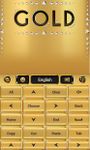 Gold Luxury Go Keyboard Theme εικόνα 5
