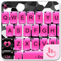 Pink Zebra Keyboard Theme APK