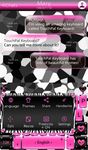 Imagen 2 de Pink Zebra Keyboard Theme